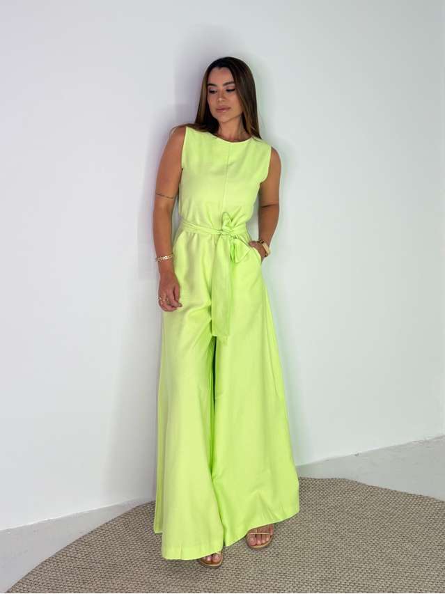 Macacão Pantalona Mônica Lima