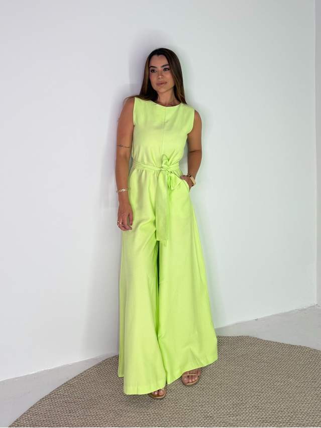 Macacão Pantalona Mônica Lima