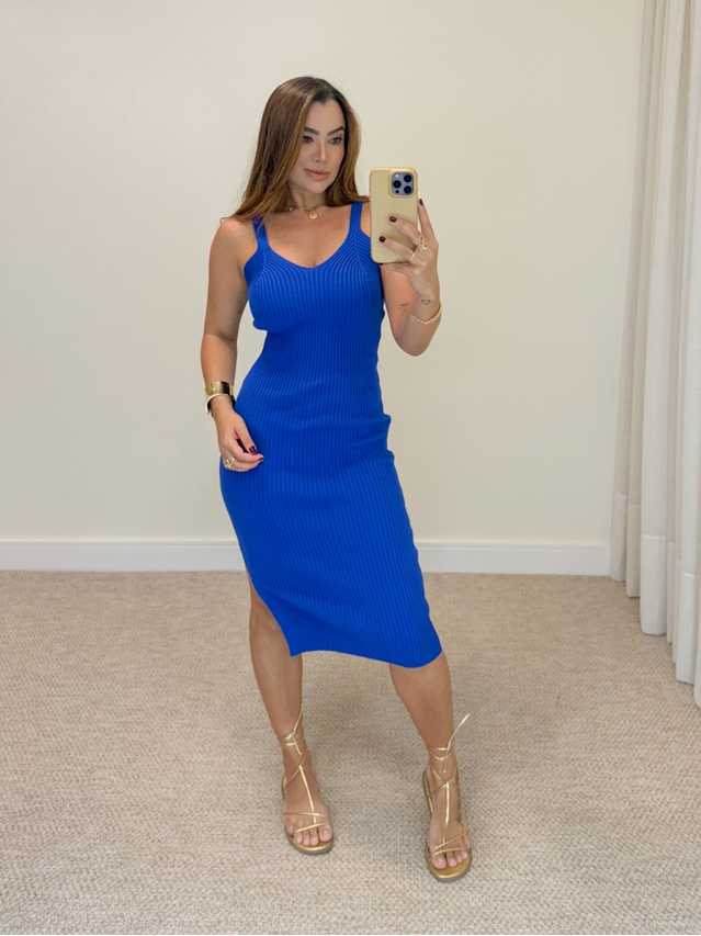 Vestido Istambul Azul 