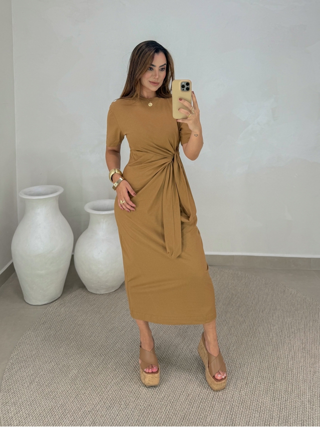 Vestido Kelly Caramelo