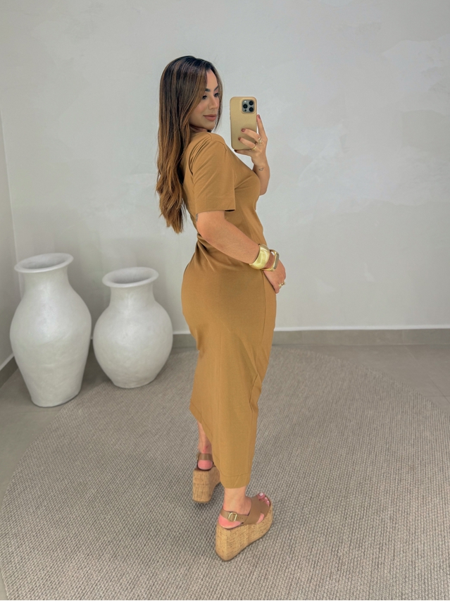 Vestido Kelly Caramelo
