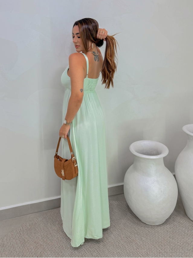 Vestido Liso Ibiza Menta