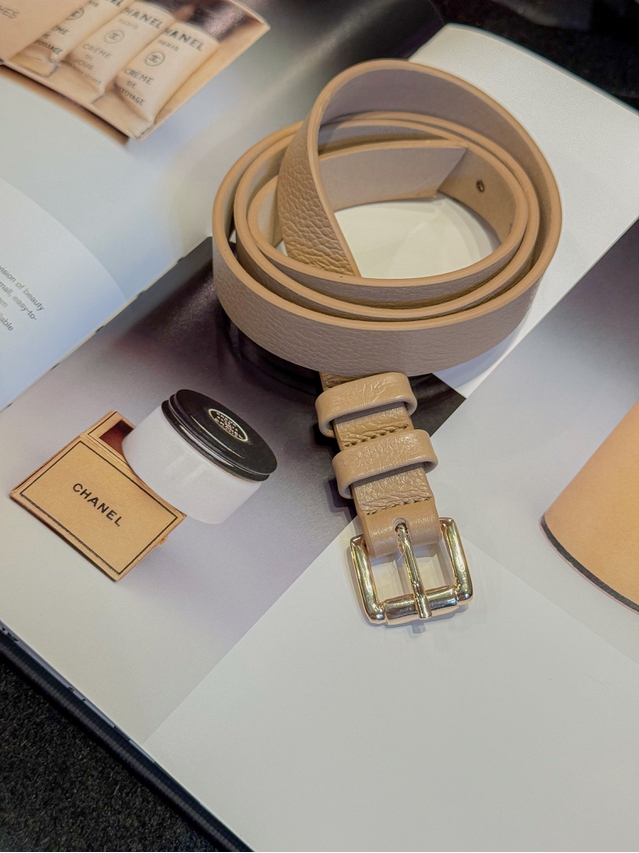 Cinto Couro Ju Cappuccino