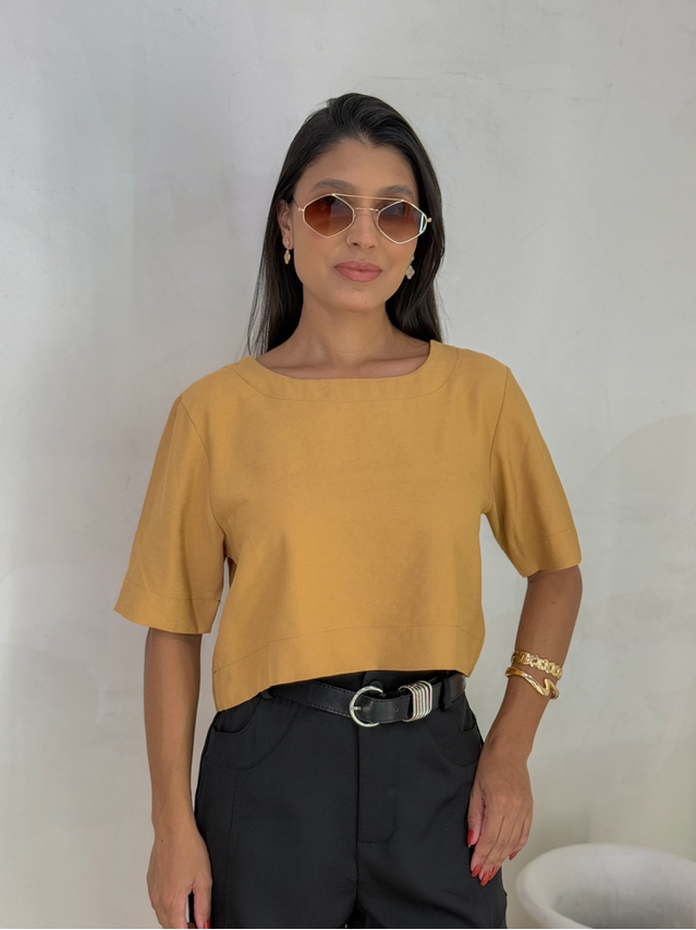 Blusa Sofie Caramelo