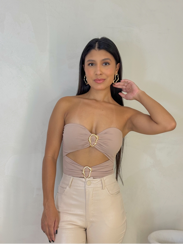 Body Fivela Tomara Que Caia Areia 