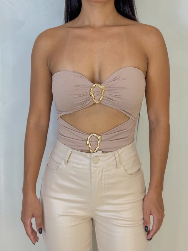 Body Fivela Tomara Que Caia Areia 