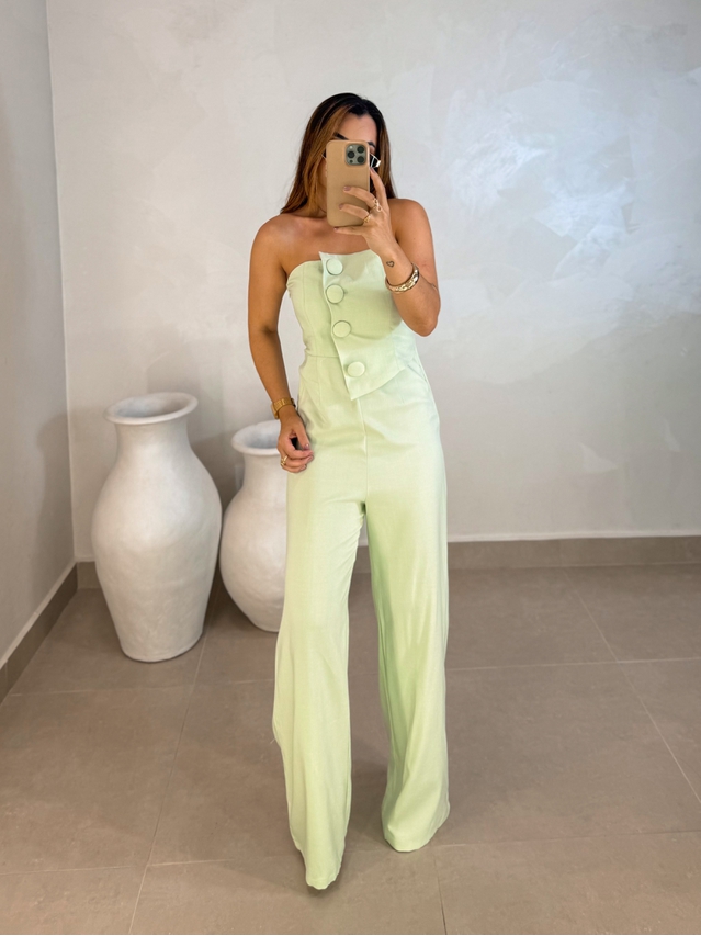 Macacão Argélia Verde