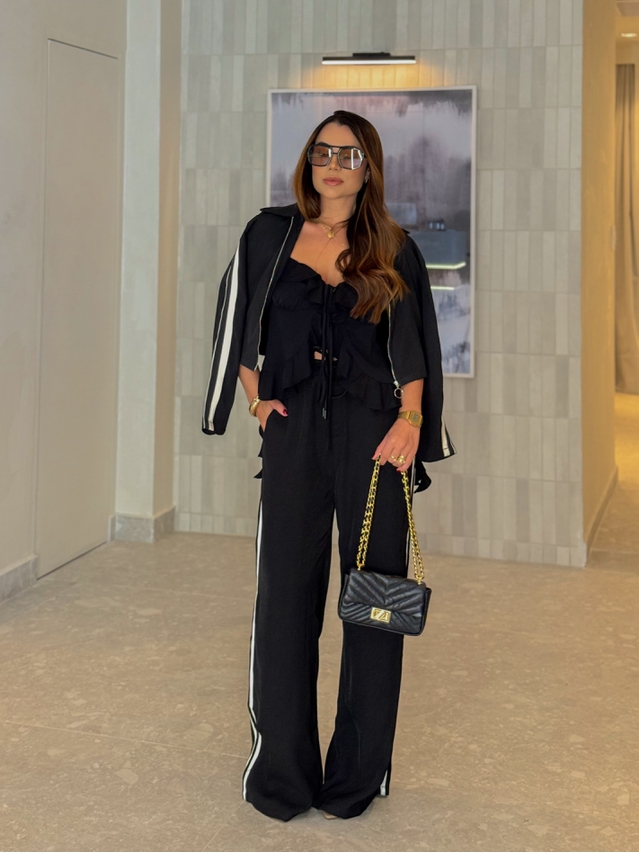 Jaqueta Zíper Jully Preto