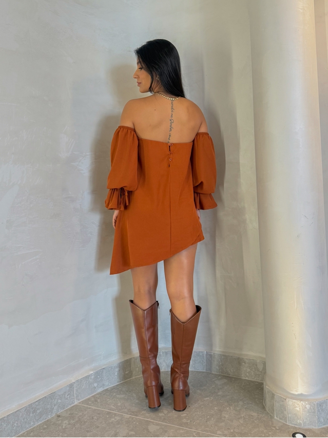 Macaquinho Bata Letícia Marrom