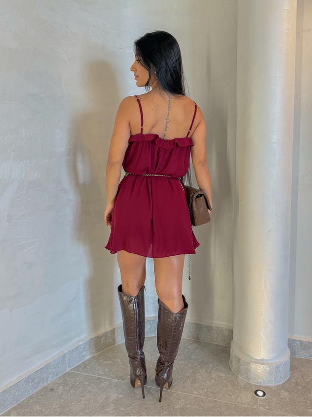 Vestido Bata Carla Cherry