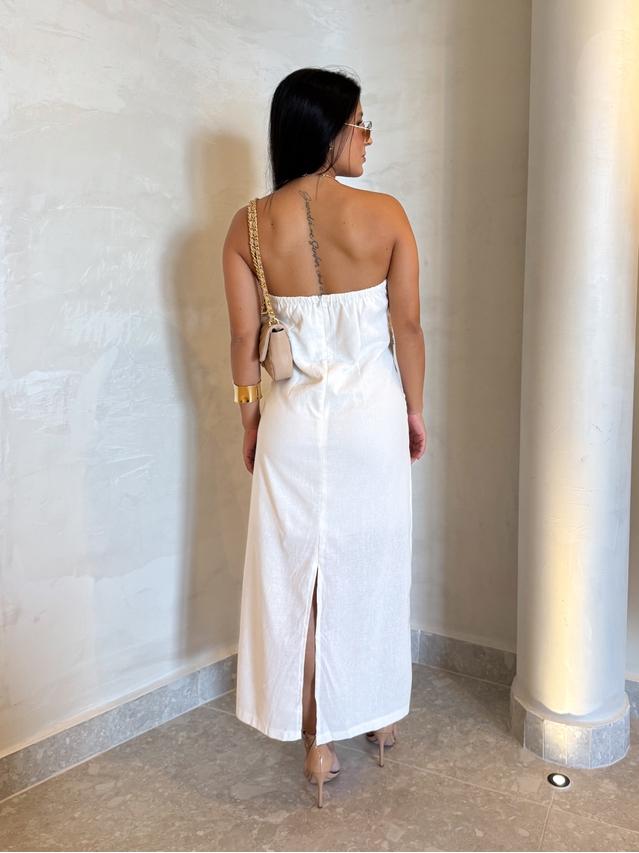 Vestido Linho Milão Off