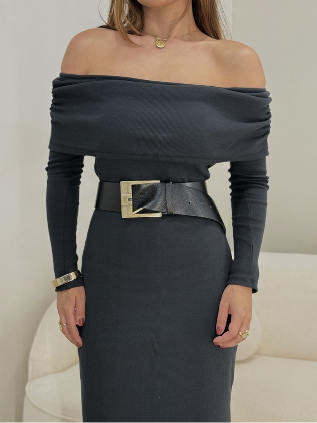 Cinto Fivela Fanni Preto