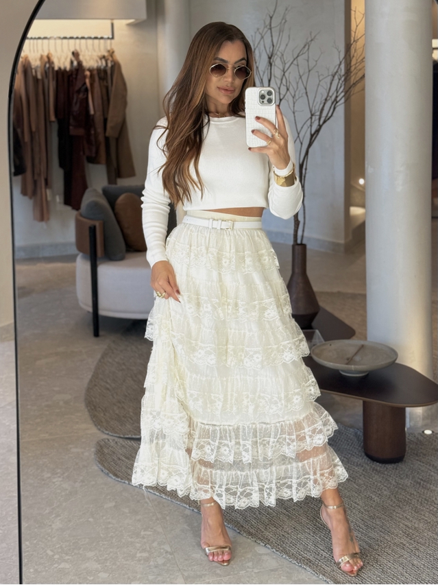Saia Tule Toronto Creme 