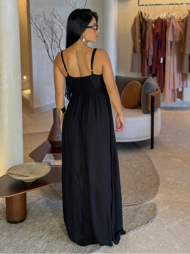 Vestido Liso Ibiza Preto