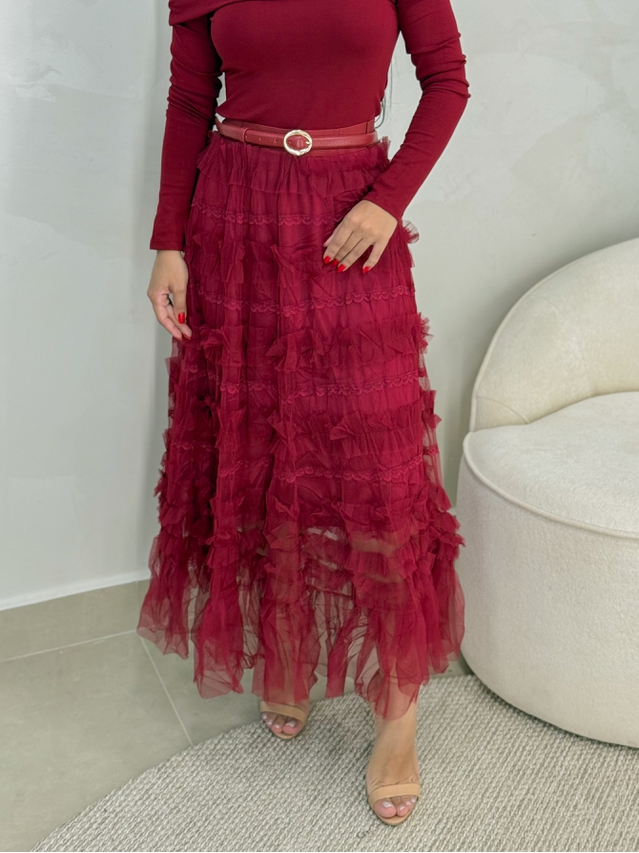Saia Tule Vicenza Cherry