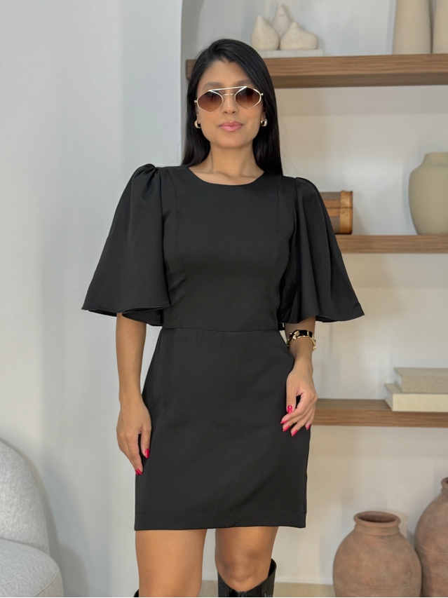 Vestido Alfaiataria Angel Preto 