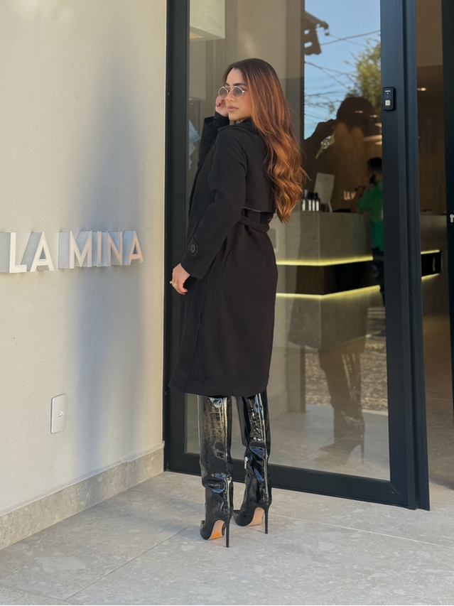 Sobretudo Sibéria Preto