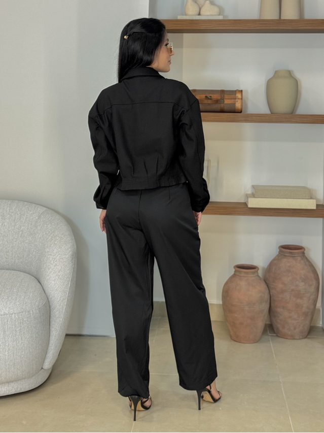 Jaqueta Bolso Anastacia Preto