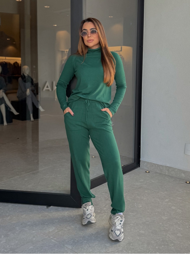Conjunto Tricot Antonella Verde