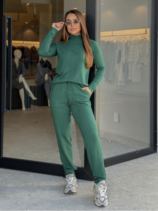 Conjunto Tricot Antonella Verde