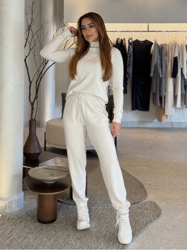 Conjunto Tricot Antonella Argila