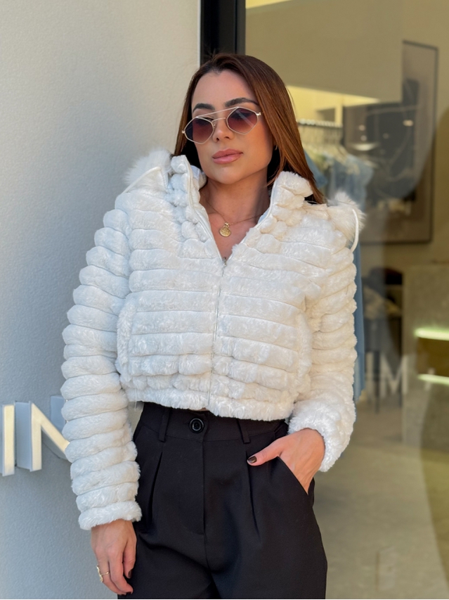 Casaco Dupla Face Dominique Off