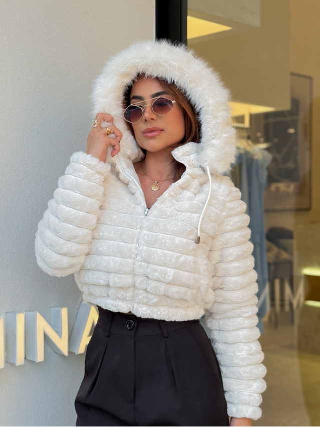 Casaco Dupla Face Dominique Off