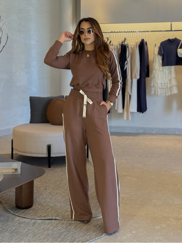 Conjunto Calça Nayane Café 