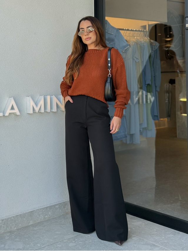 Calça Alfaiataria Maria Preta