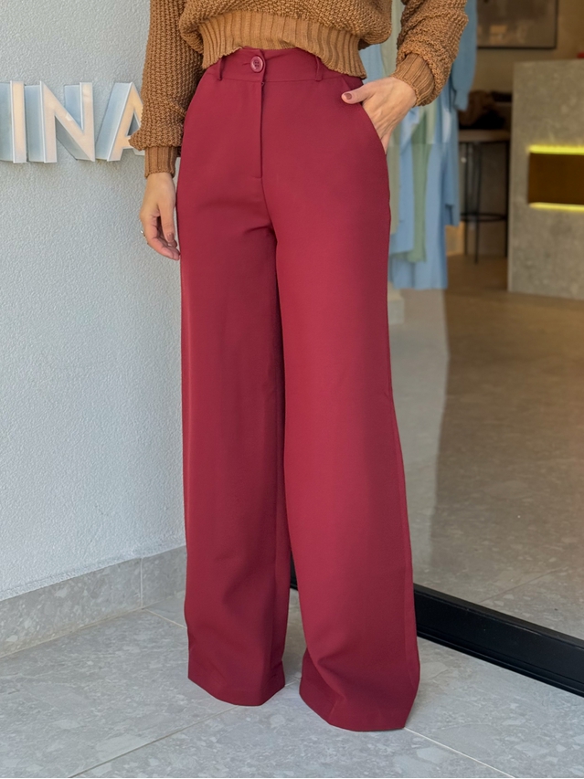 Calça Alfaiataria Maria Cereja