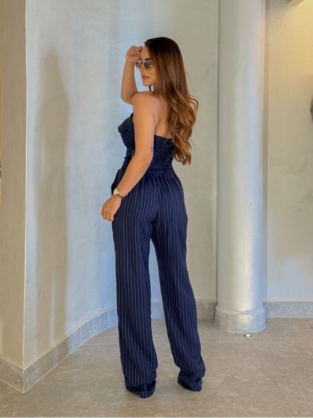 Conjunto Risca de Giz Marinho