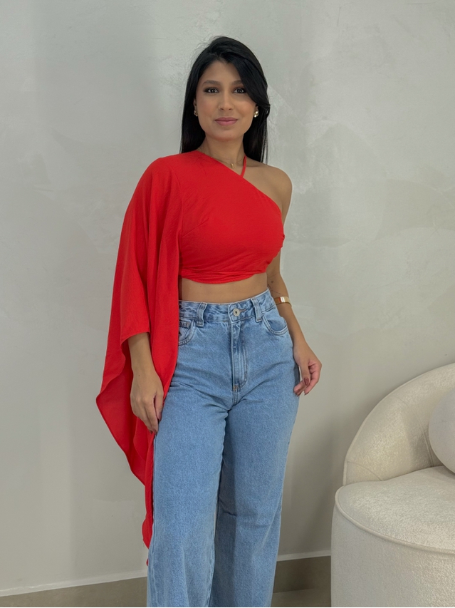 Cropped Gênova Vermelho
