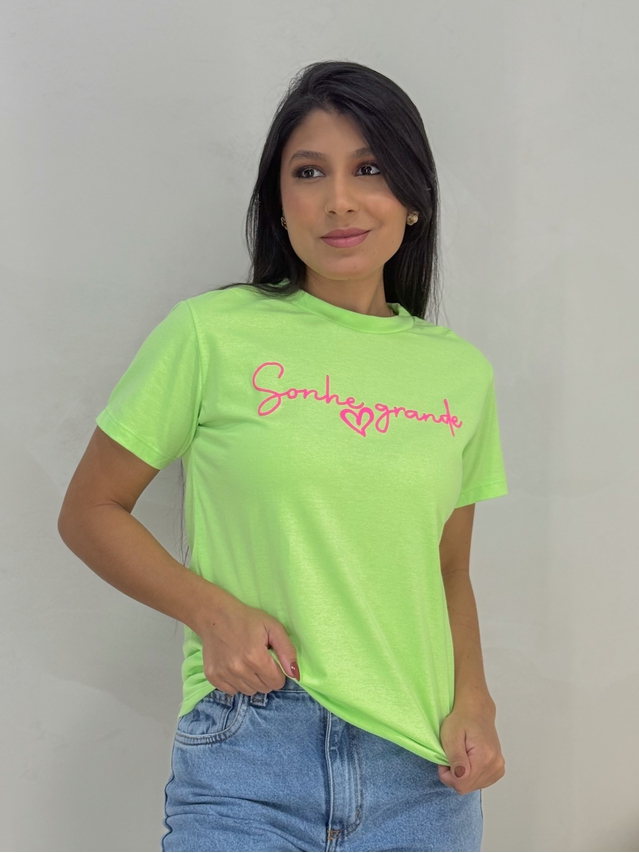 Camiseta Sonhe Grande Lima