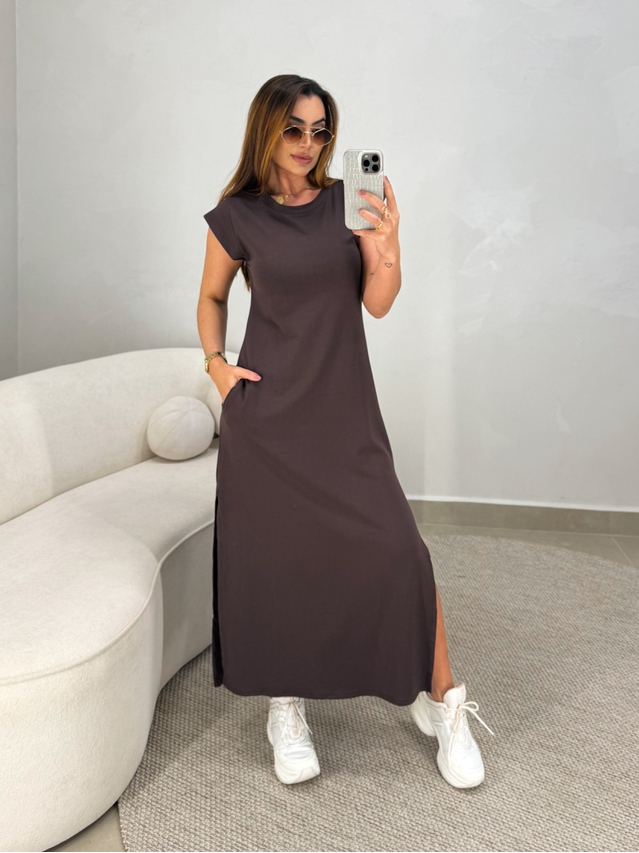 Vestido Muriel Café 