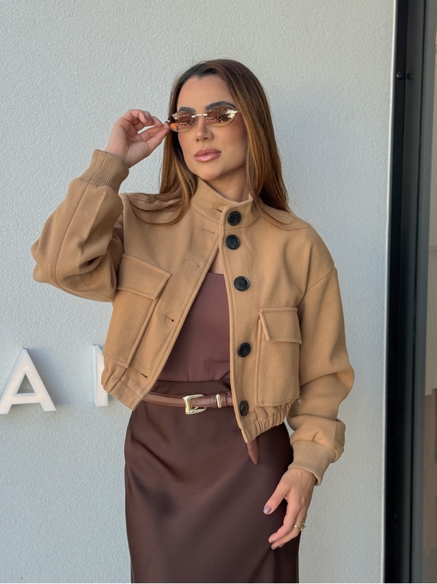 Casaco Zarah Mocha Mousse