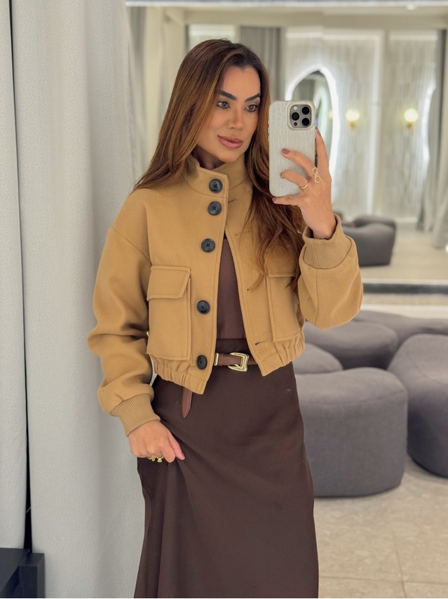 Casaco Zarah Mocha Mousse