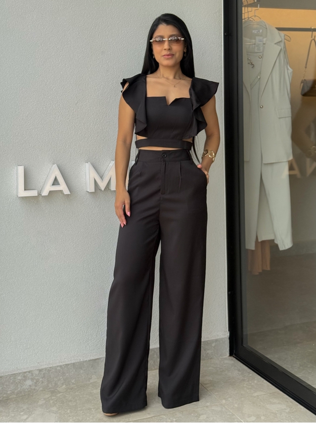 Conjunto Calça Isadora Preto