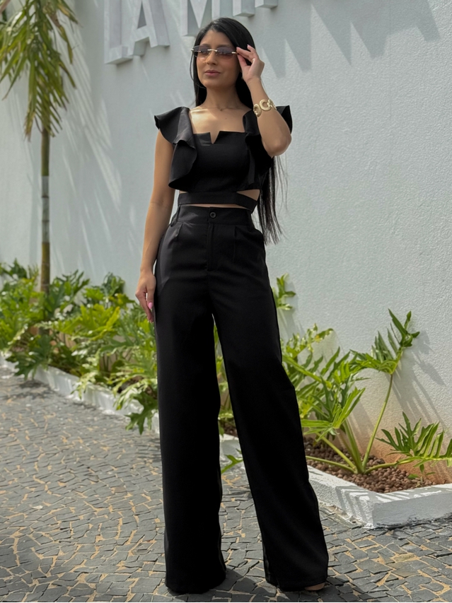 Conjunto Calça Isadora Preto