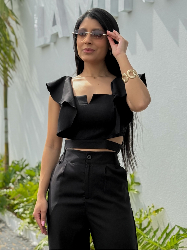 Conjunto Calça Isadora Preto