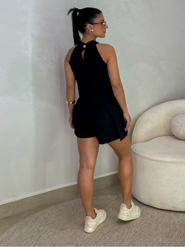 Conjunto Short Betânia Preto