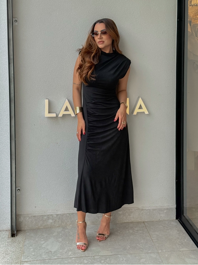 Vestido Muscle Tee Morgan Preto