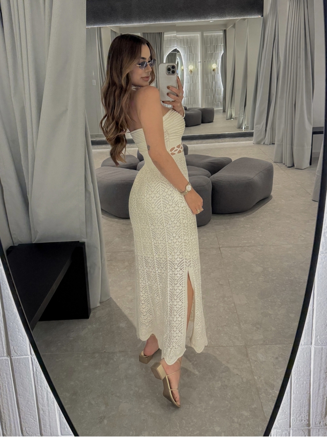 Vestido Tricot Verônica Off