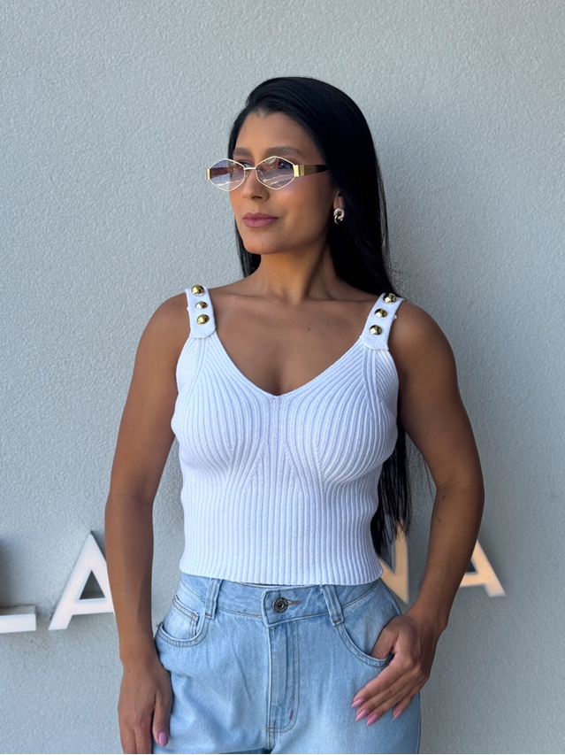 Blusa Tricot Daniela Off