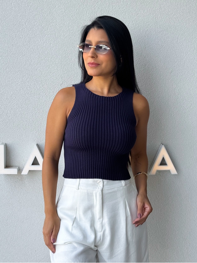 Cropped Tricot Celinne Marinho