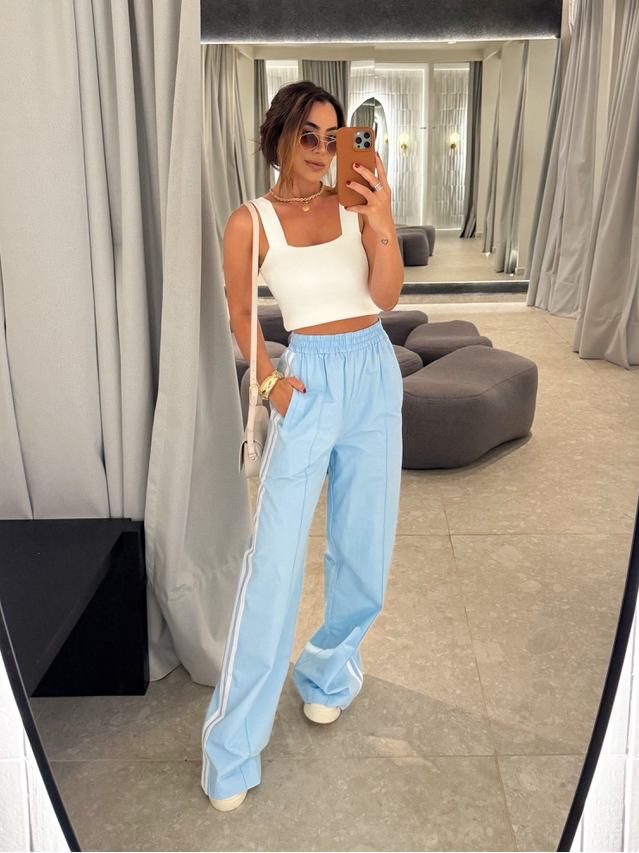 Calça Listra Soraia Azul