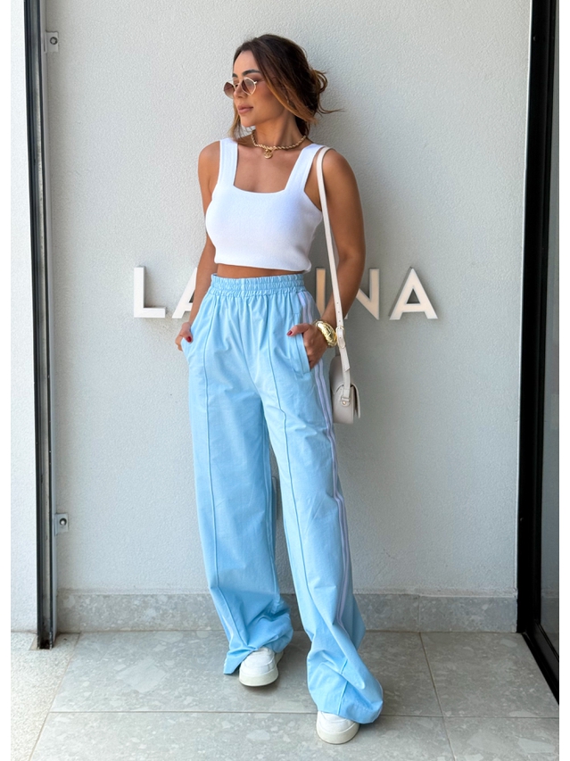 Calça Listra Soraia Azul