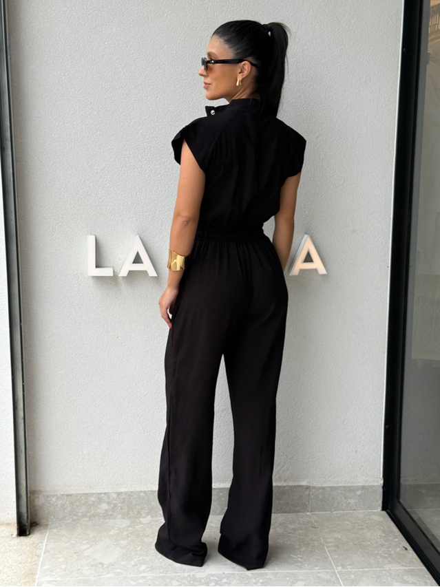 Macacão Tereza Preto 