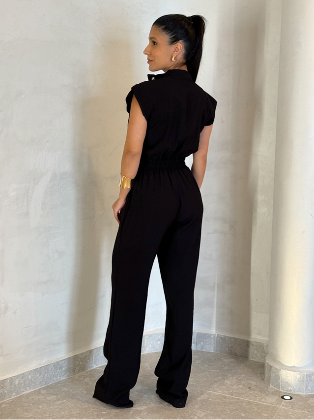 Macacão Tereza Preto 