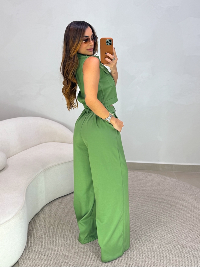 Conjunto Calça Samara Verde