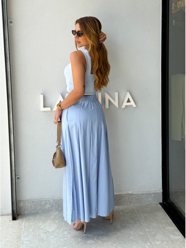 Blusa Tricot Marcia Azul